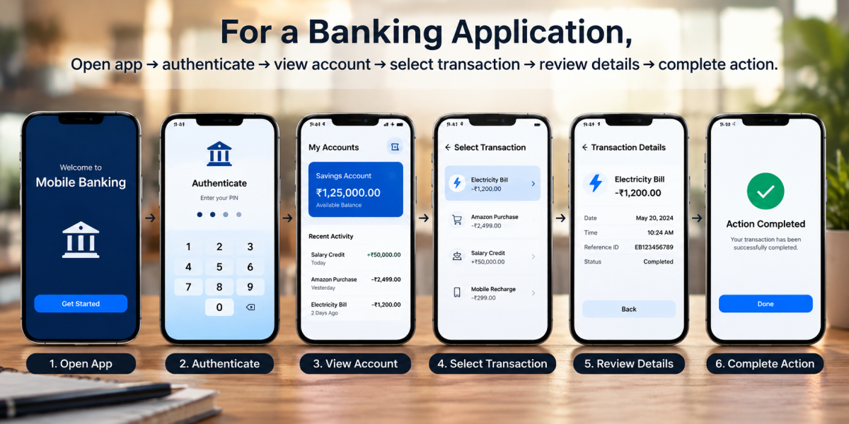 banking application