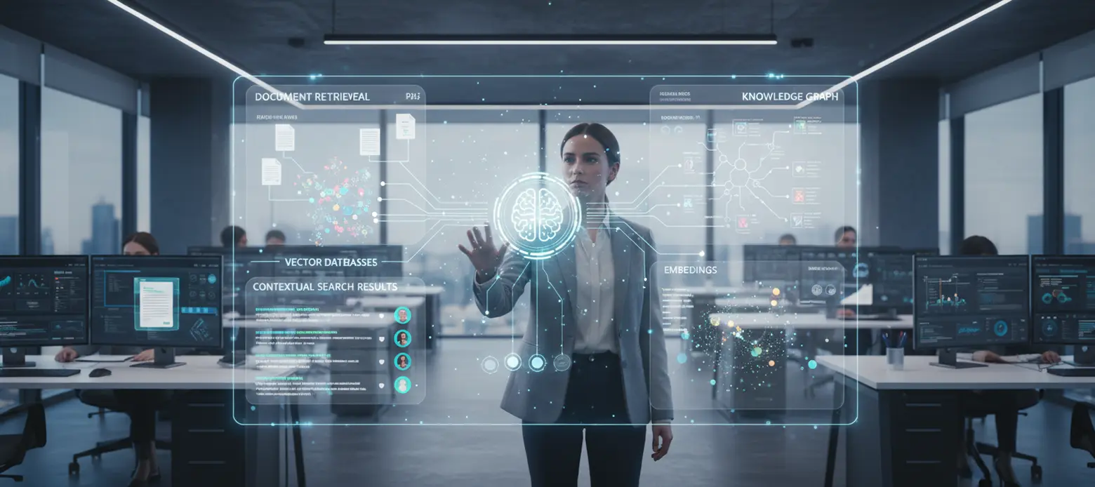 retrieval augmented generation rag architecture powering enterprise ai knowledge assistant