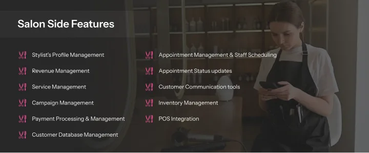 Salon Features