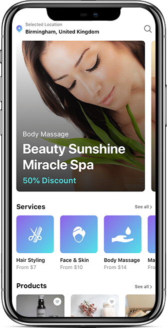 customer saloon app