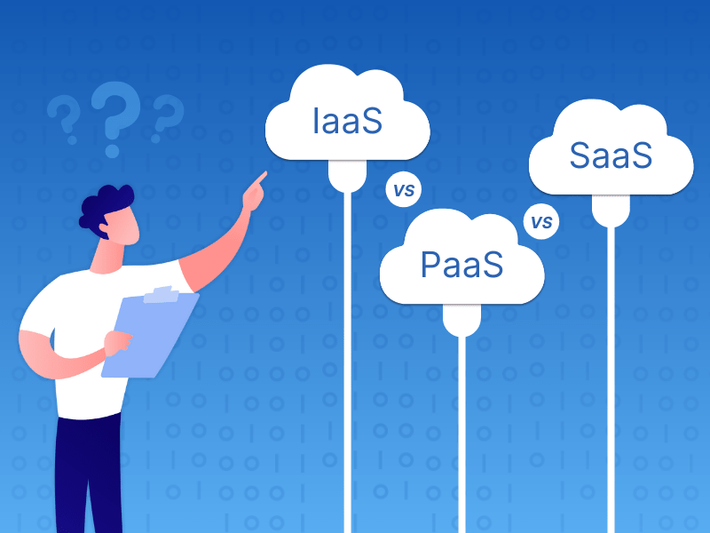 iaas vs pass vs saas cloud computing model