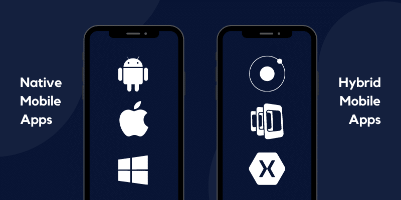 native and hybrid apps