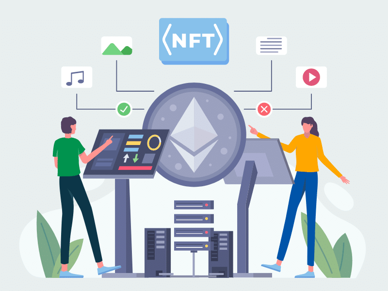 NFT marketplace app development