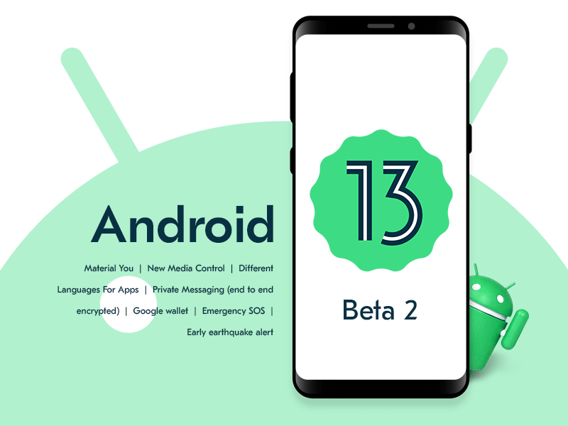 android 13 beta 2