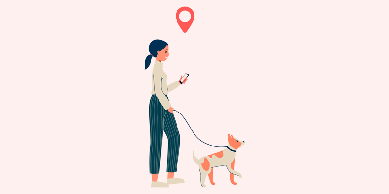 dog walking app