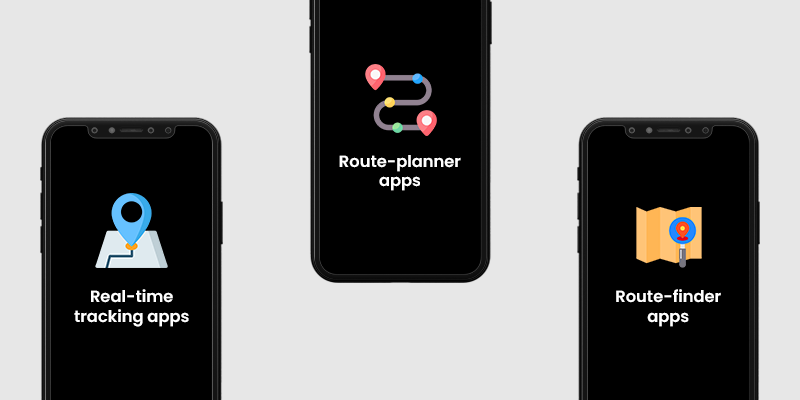 logistics app types