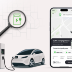 EV charging station finder app development