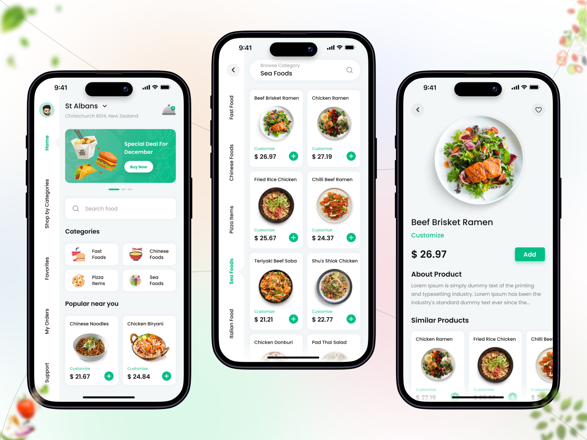 food delivery app idea