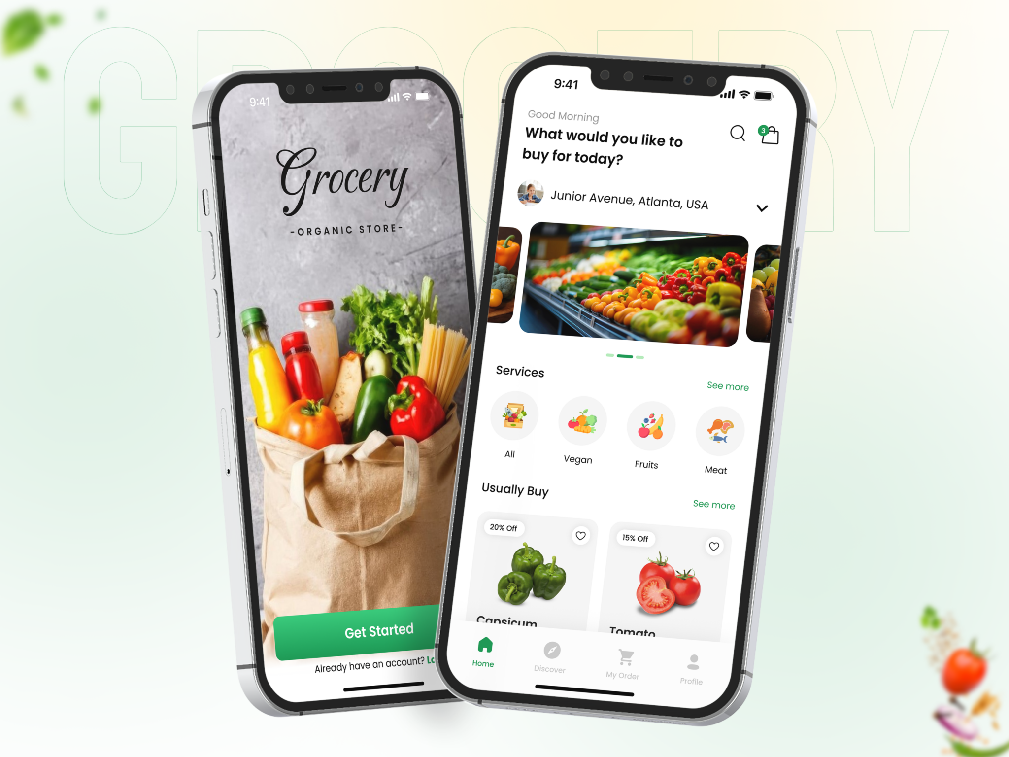 grocery delivery app idea