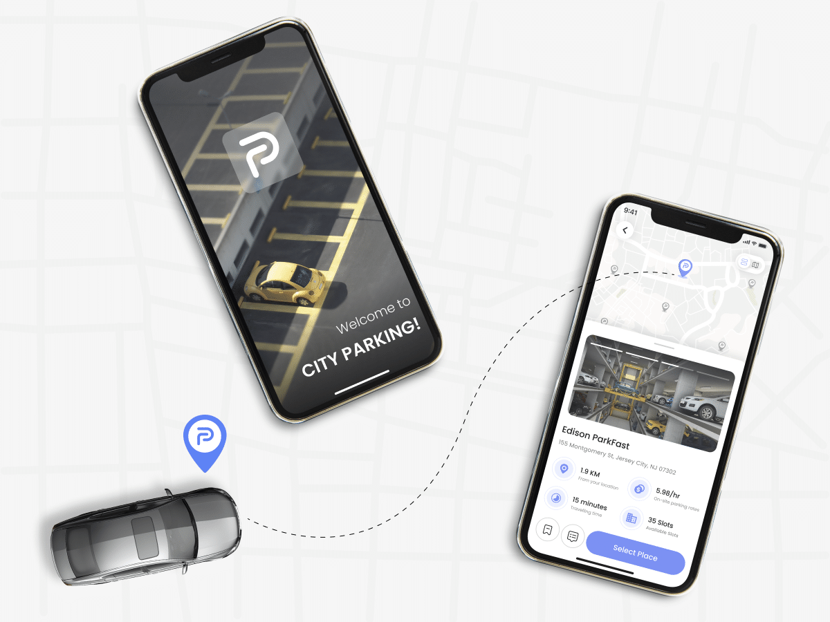 spothero like parking app development